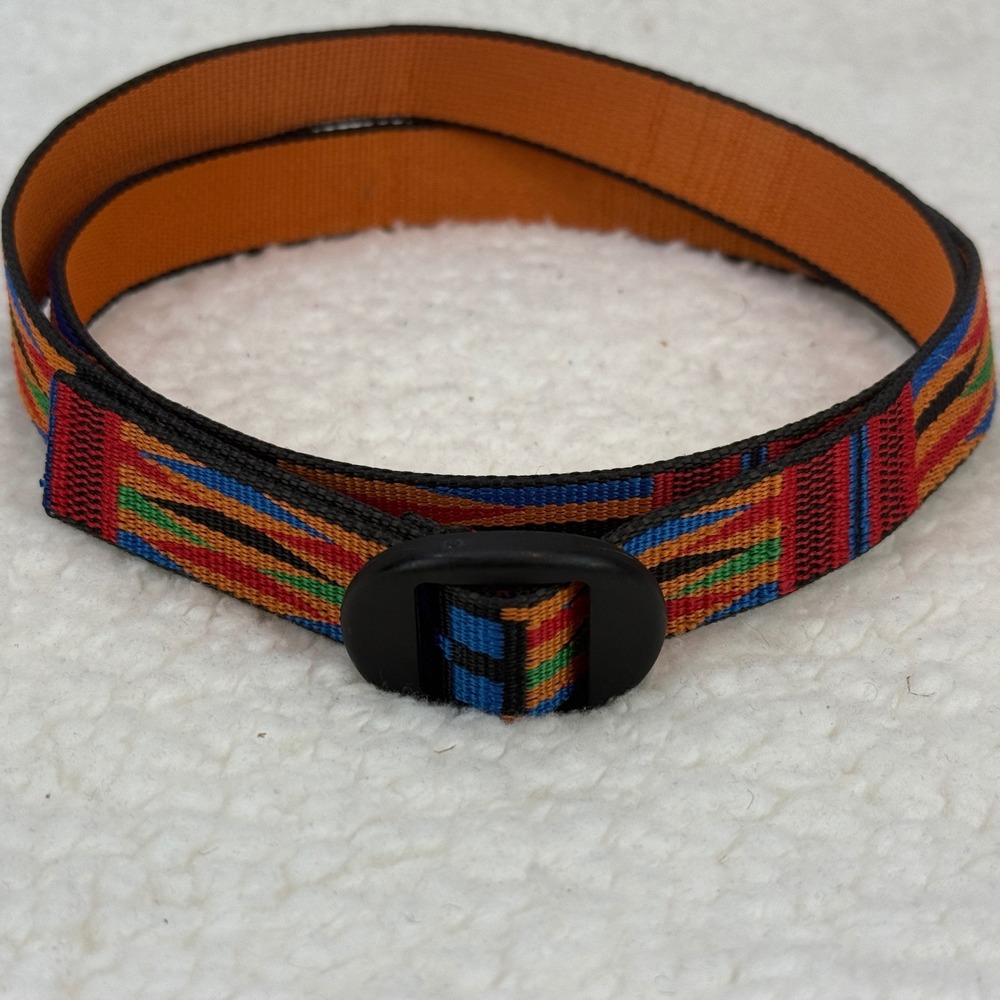 Bison Designs Mens Large Web Belt Southwestern Geometric Nylon Outdoor